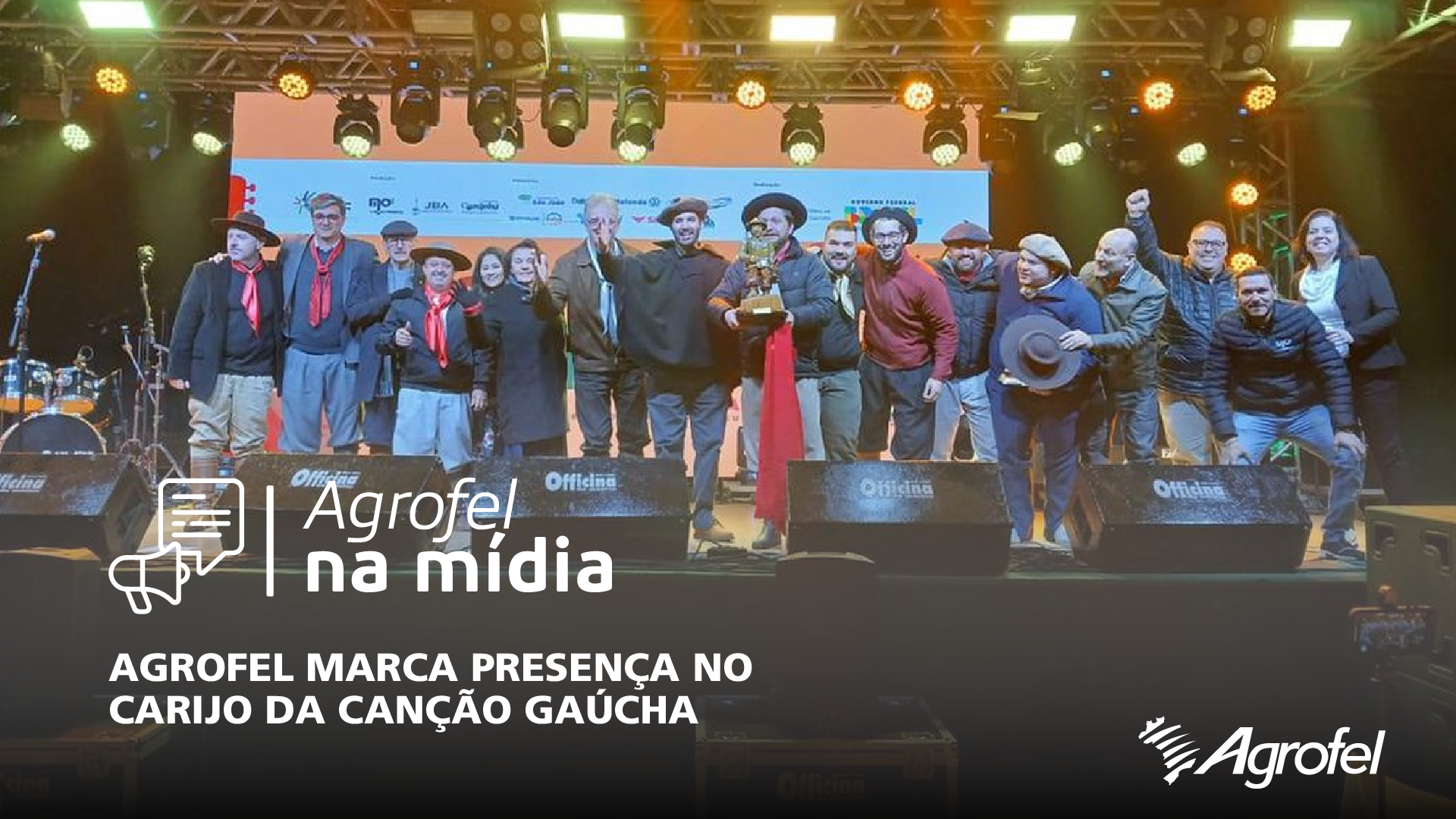 Leia mais sobre o artigo Agrofel marca presença no Carijo da Canção Gaúcha