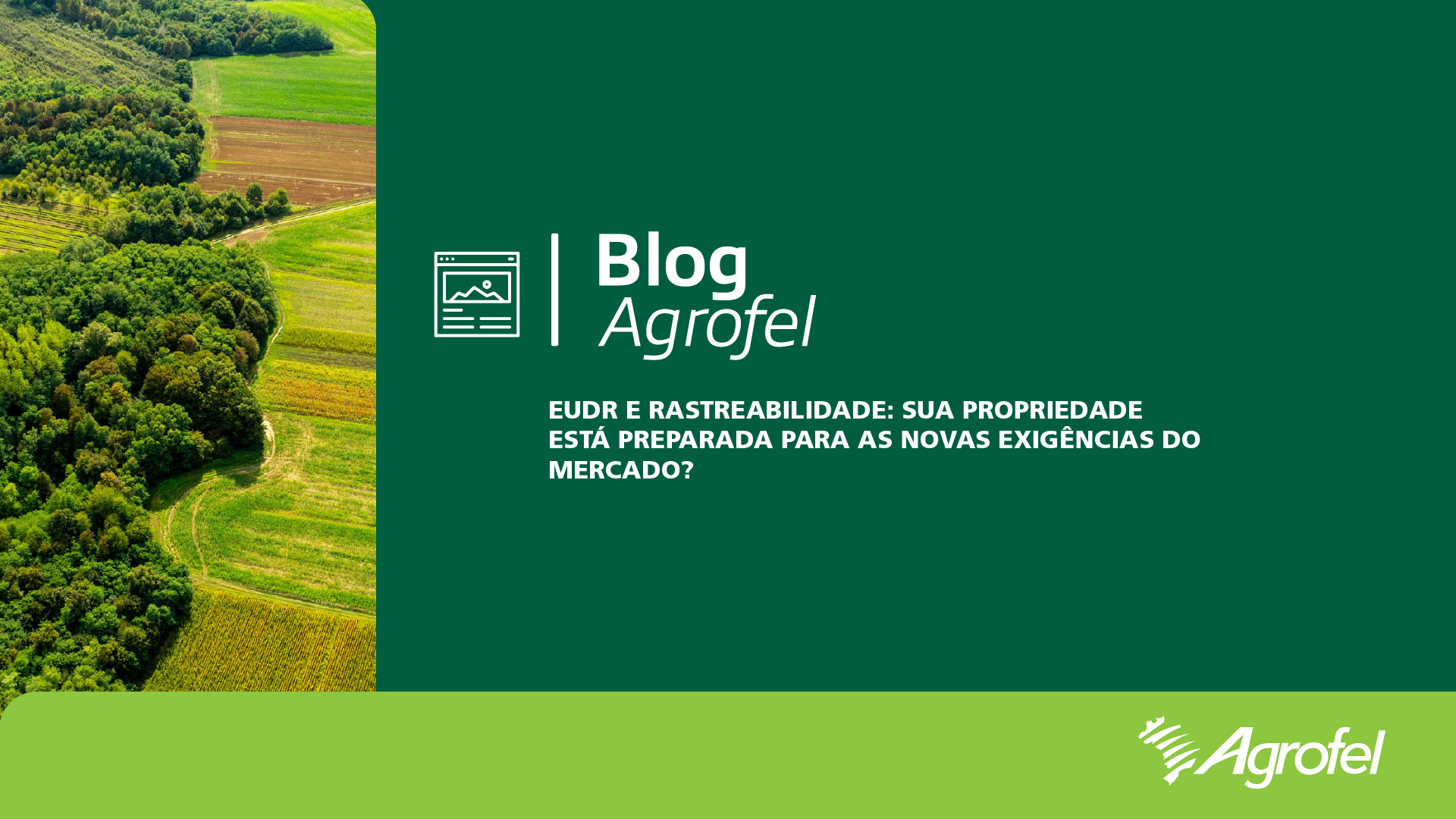 Leia mais sobre o artigo EUDR e rastreabilidade: sua propriedade está preparada para as novas exigências do mercado? 